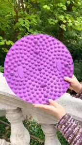 Finger Pressure Board Foot Massage Pad Foot Step Through The Meridian Jogging Massage Pad Fitness Pedal