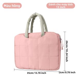 DANYCASE | Túi Đựng Máy Tính Bảng DANYCASE Bao Da Máy Tính Bảng 13-15 Inch Chống Nước Đeo Vai Phù Hợp Với iPad Pro 11 M2 M3 M4 MacBook Air Pro
