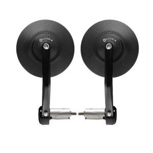 FENRIR Motorcycle Bar End Mirrors For SV650 XSR155 CB250R CB350RS CB650R Monster Scrambler Diavel XDiavel Svartpilen Vitpilen 250CLX 700CLX Bullet350 Hunter350 Meteor350 Continental GT Scram411 Bear650 Classic650 Classic350 Guerrilla450 Shotgun650