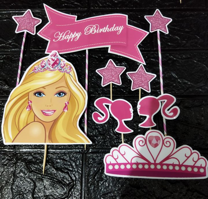 Barbie - Edible Cake Topper or Cupcake Toppers – Edible Prints On Cake  (EPoC)