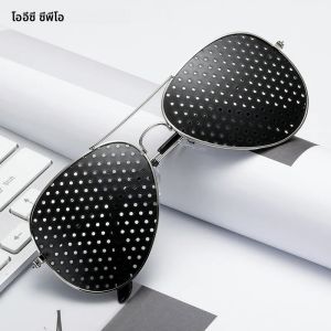 เซ็กซี่ขนาดเล็กแว่นตากันแดดนักบินผู้ชายแฟชั่น Micropore Pinhole เลนส์หรูหราแว่นตากันแดดหญิงแว่นตา gafas de sol Oculos