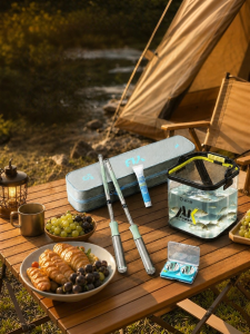 YUZHIYUAN | Mini Compact Stream Fishing Rod for Small Fish Set