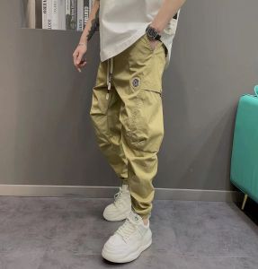 Quần Ống Rộng Cạp Vừa Mùa Xuân Thu Quần Dài Thường Ngày Cho Nam Quần Ống Rộng Thời Trang Ngoài Trời Quần Công Sở Hợp Thời Trang
