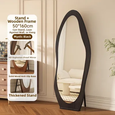 Stylish Irregular Standing Full Length Mirror