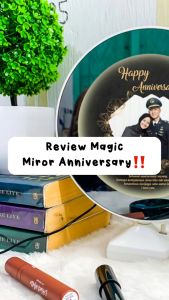 Cermin Magic Foto Frame Custom Kado Anniversary