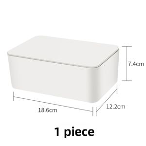 SP SAUCE | Sealed Dispensing Tissue Box Dustproof Mask & Paper Organizer