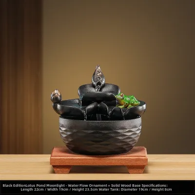 YUANHEHOUWANG | Feng Shui Wealth Attraction Water Fountain Decorative Ornament