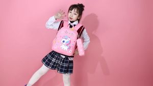 เสื้อผ้าผิวหนึ่ง กระเป๋าเป้สะพายหลัง สำหรับโรงเรียน 1-3-6 เด็กเกรด กระเป๋านักเรียน