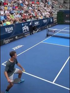 Fiberglass Pickleball Paddle Set with Honeycomb Core Includes 2 Rackets 4 Balls Storage Bag for Outdoor Indoor Training