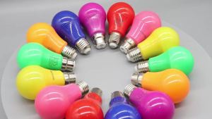 8W Blue Light LED Bulbs 640LM E27 B22 AC100-240V Decor Color Lamps for Bedroom Wedding Party Courtyard Garden Stage Decoration