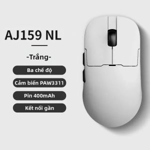 Chuột Chơi Game Không Dây RGB Đa Chế Độ AJAZZ AJ159 APEX PRO NL 8000mAh 42000DPI Độ Trễ Thấp Với Đế Sạc Từ Tính Dành Cho Esports
