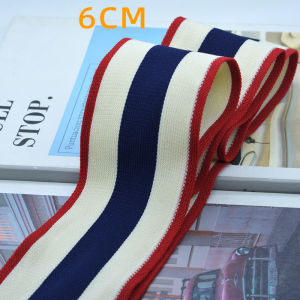 เทปถักยืดหยุ่นเล็กกว้าง 4-6 ซม. เทปตกแต่งเสื้อผ้า DIY สำหรับเย็บปักถักร้อย เทปตกแต่งขอบกางเกง เทปผ้าโพลีเอสเตอร์