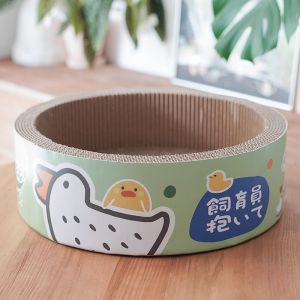 Misspet Interactive Cat Toy Fun Scratch Pad Keeps Cats Amused And Content Ideal Companion for Homebound Kittens