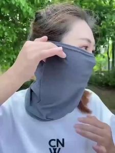 WRELS | Dustproof Riding Mask UV Protection Breathable Elastic Motorcycle Hiking Neck Cover Summer Windproof Dustproof Cycling Mask