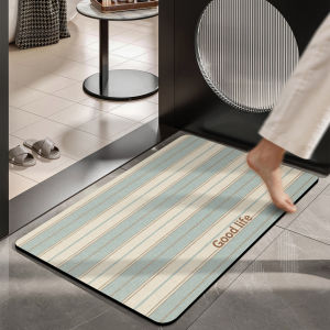 MIMARIJI | Water Absorbing Quick Drying Anti Slip Easy Maintenance Bathroom Mat