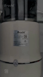 SLOW JUICER ARASHI 500ML & 600ML PLASTIK CUP ASJ0602 / ASJ 0602