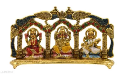 SG LOCAL SELLER - 48 hour delivery - Lakshmi Ganesha Saraswati Idol Diwali Deepawali Gifts Gift item