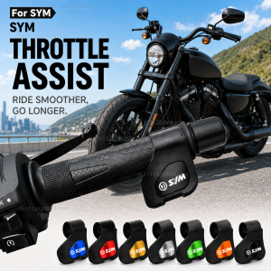 For SYM JP150 GR125 fiddle 3 FNX150 maxsym 400i 600i Motorcycle Throttle Assistant Clip Labor Saver Acceleration Labor-saving