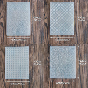 Brick Flower2D/3D Embossed Folder Plastic Embossing Folders For Card Making Embossing Machine Template For Scrapbook