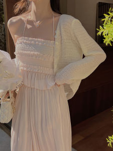 HUOLISI | Sun Protection Lace Hollow-out Ice Silk Cover-up