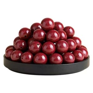 Vòng Tay Hạt Rời Màu Đỏ Và Vàng DIY Phụ Kiện Vòng Tay Cho Nam Và Nữ Năm Sinh Vòng Tay Hình Quả Bóng Nguyên Chất Xỉu