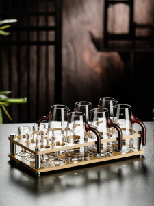 ZHUXI | Chinese Style Alcohol Shot Glasses with Precise Measuring Lines