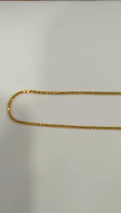 Poh Heng Jewellery 22K Wheat Chain in Yellow Gold [Price By Weight]