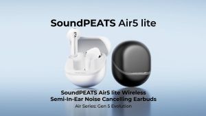 🇹🇭ประกันศูนย์ไทย 1 ปี SoundPEATS Air5 Lite หูฟังบลูทูธ 5.4 Hi-Res LDAC หูฟังไร้สาย มี Game Mode True Wireless