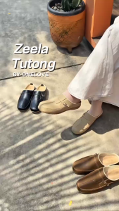 ONE LOVE ZEELA SEPATU BUSTONG FLAT MULES WANITA