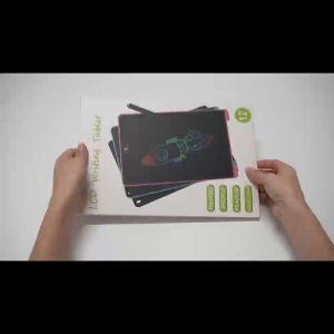 ร้านค้าท้องถิ่น 8.5/10/12 นิ้ว LCD นิ้ว กระดานวา สามารถลบออกได้ด้วยการกดเพียงปุ่ รูปเด็ก วาดภา แท็บเล็ต สำหรับเด็ก กร