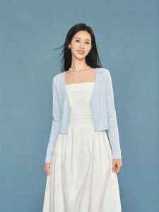 Semir | Sun Protection Jacket Lace Trim Cool Feel Textured Short Length