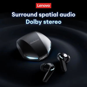 Lenovo | Lenovo XT53 Wireless Upgrade Bluetooth 5.4 Earphones Ultra Long Endurance Low Latency Gaming Headset LED Digital Display Earbuds