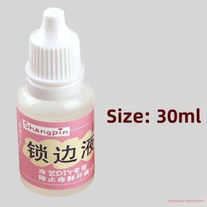Anti-fraying and Anti-skipping Edge Sealing Liquid for Fabrics