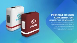 BUZUD Mini Oxygen Concentrator Portable NEB for Travel & Wellness - Single Item