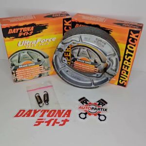 Kampas Rem Tromol Rem Belakang DAYTONA VARIO 125 VARIO 150 VARIO 160 PCX 125 PCX 150 GENIO STREET BEAT SCOOPY SPACY FI ESP KARBU TECHNO