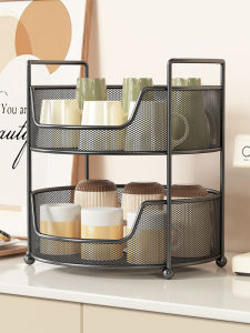Double-layer Cup Organizer Shelf