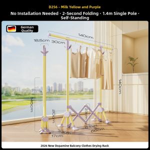 MINGZHI | Foldable Space-saving Drying Rack