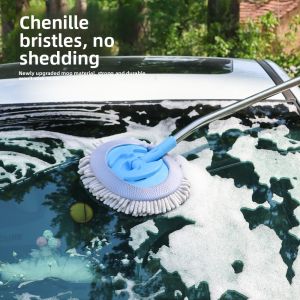 CHENGDU | Bend Handle Non-Scratch Soft Bristles Extendable Car Washing Brush