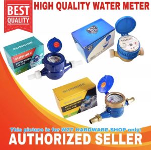 HIGH QUALITY WATER METER PVC METAL & BRASS BODY