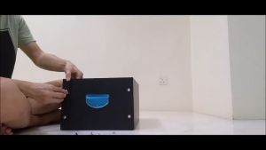 foldable storage box with lid kotak simpanan lipat dengan penutup