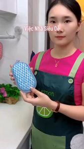 SET 03 MIẾNG RỬA CHÉN HÌNH HẠT ĐẬU TIỆN LỢI