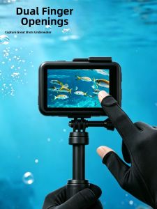 FENKAN | Diving Sun-Protection Wear-Resistant Anti-Slip Coral-Resistant Fingerless Gloves