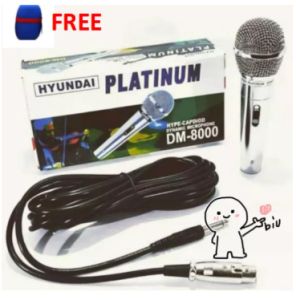 Modern Platinum DM-8000D Professional Super Heart Dynamic Microphone Platinum Version