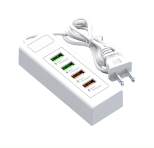 ปลั๊กชาร์จ PD20W ชาร์จเร็ว 2 ช่องเสีย USB Fast Charger และ 2 Type-C USB-C