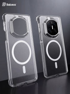 BALUEUS | Compatible Ultra Thin Magnetic Frosted Transparent Full Protection Shockproof Phone Case