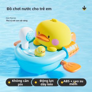 Đồ Chơi Tàu Thuyền Quay Số Tắm