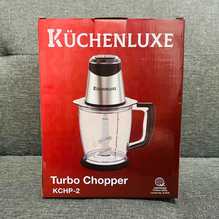 Kuchenluxe Turbo Food Chopper 1.5L Lazada PH