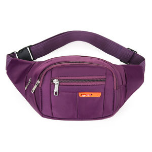 Womens Waist Bag Youth Korean Womens Leisure Sports Bag Easiest for Match Womens Shoulder Chest Bag Fashion Oxford Cloth Bag Crossbody