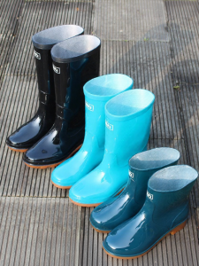 Warrior | Waterproof Slip-resistant Rubber Boots for Women