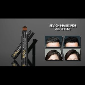 SEVICH Magic Grey Hair Dye Stick - Waterproof Sweat-Proof Instant Cover-Up Hair Color Stick for All Hair Types
